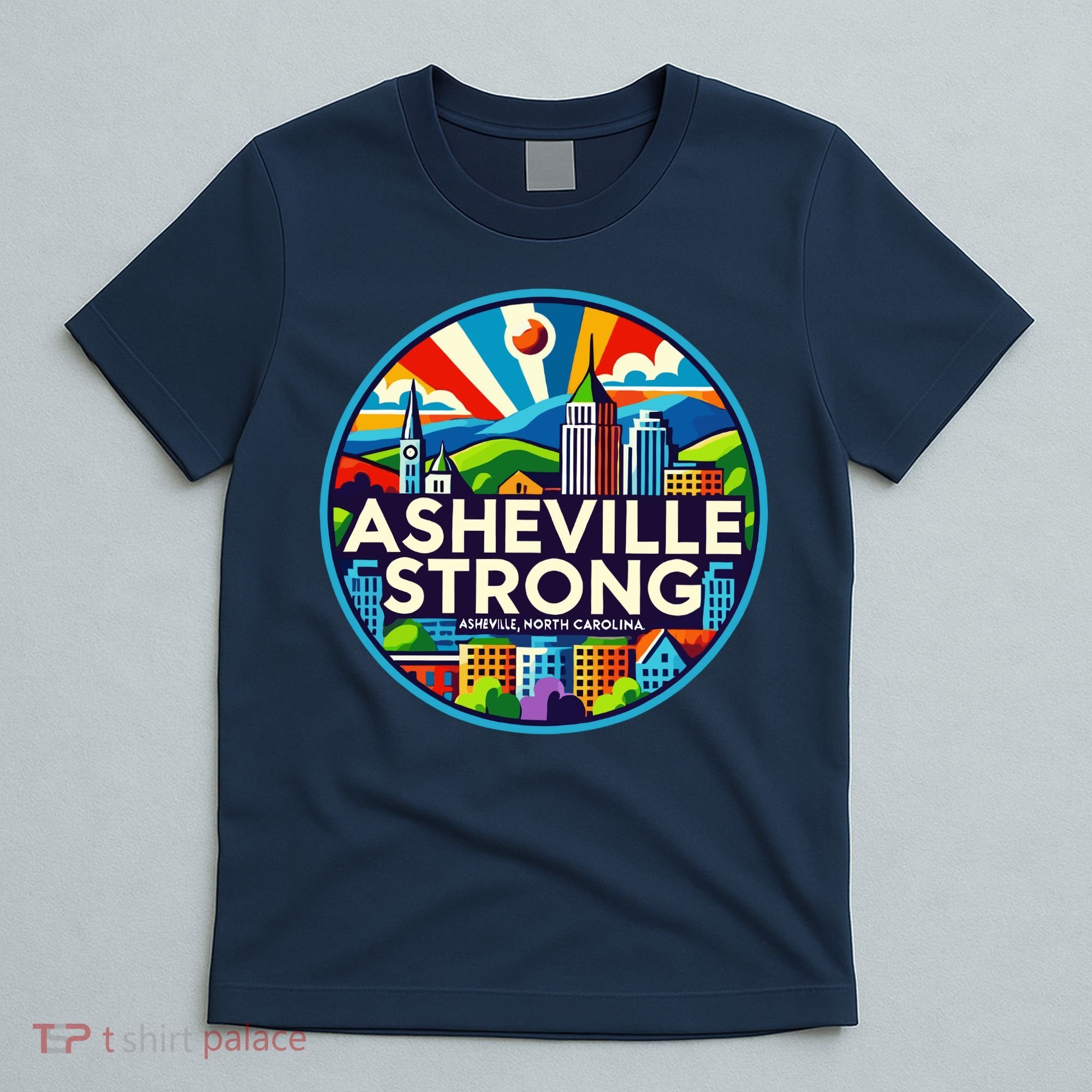 Asheville Strong Western Nc Helene Recovery T-Shirt