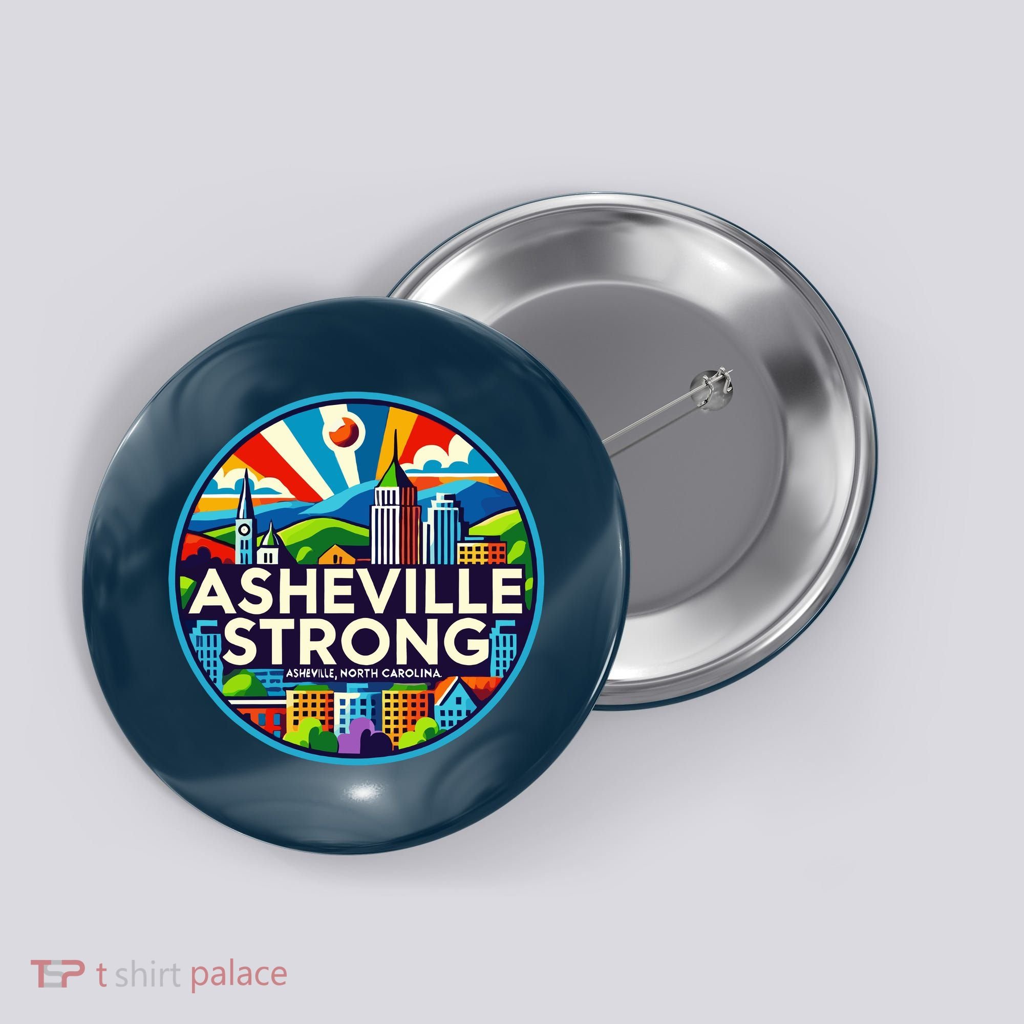Asheville Strong Western Nc Helene Recovery Button
