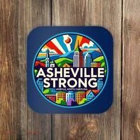 Asheville Strong Western Nc Helene Recovery Coaster thumb 0