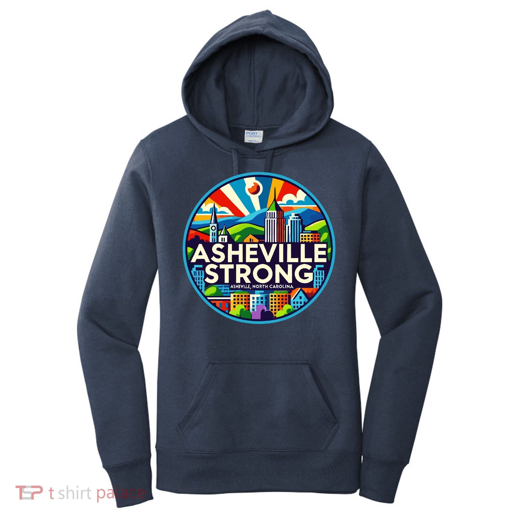Asheville Strong Western Nc Helene Recovery Women's Hoodie