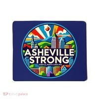Asheville Strong Western Nc Helene Recovery Mousepad thumb 0