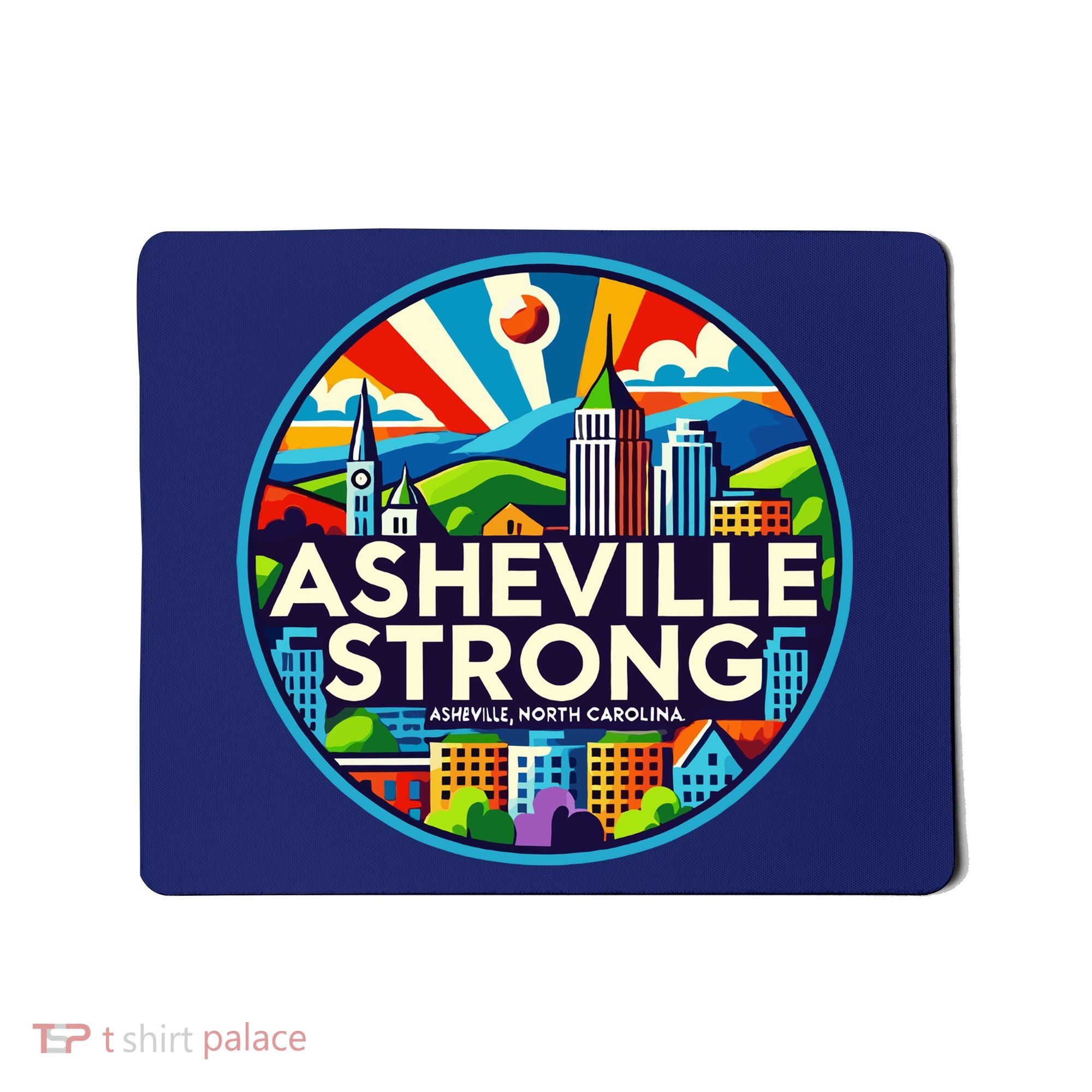 Asheville Strong Western Nc Helene Recovery Mousepad