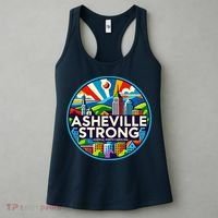 Asheville Strong Western Nc Helene Recovery Women's Tank Top thumb 3