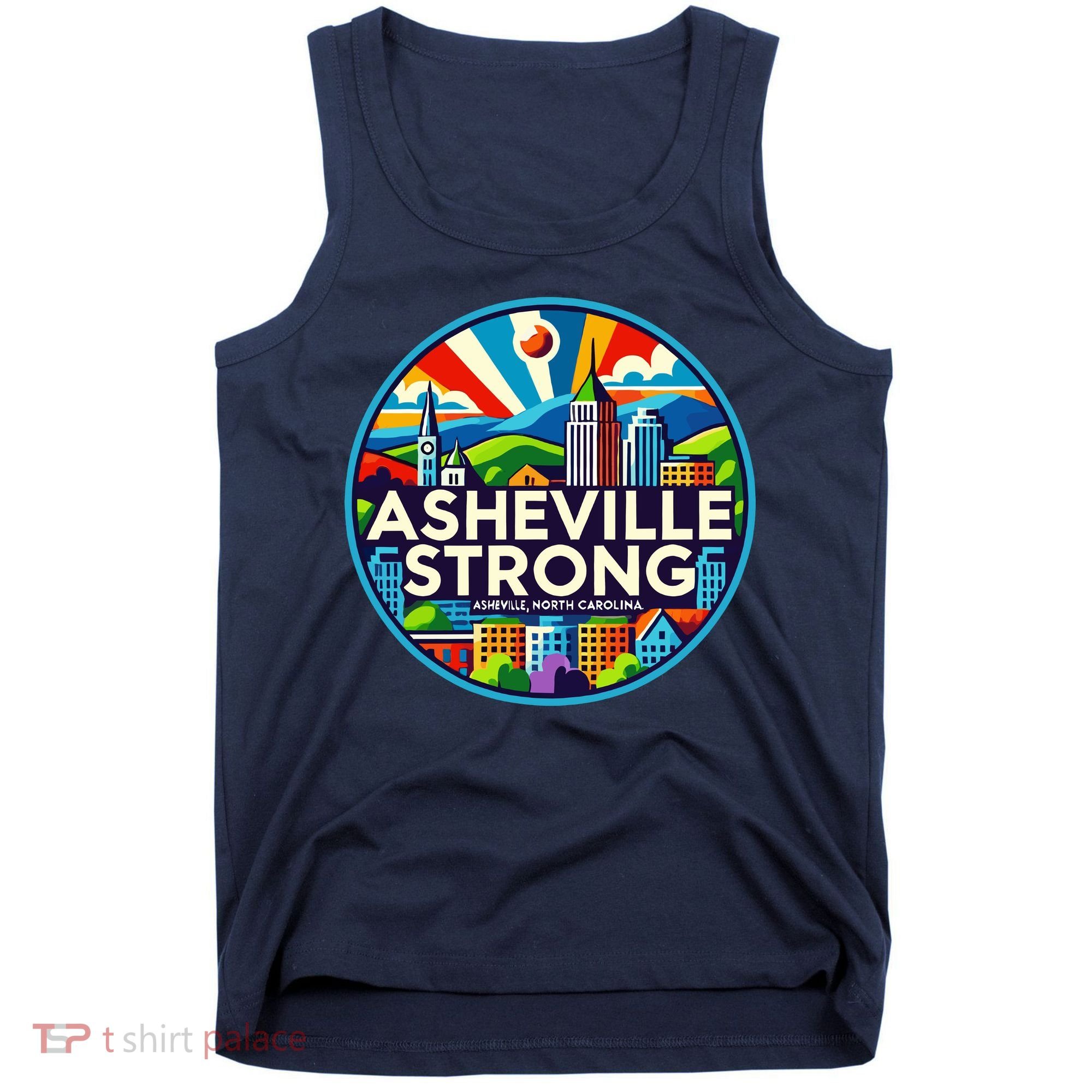 Asheville Strong Western Nc Helene Recovery Tank Top