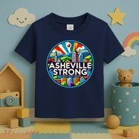 Asheville Strong Western Nc Helene Recovery Toddler T-Shirt thumb 3