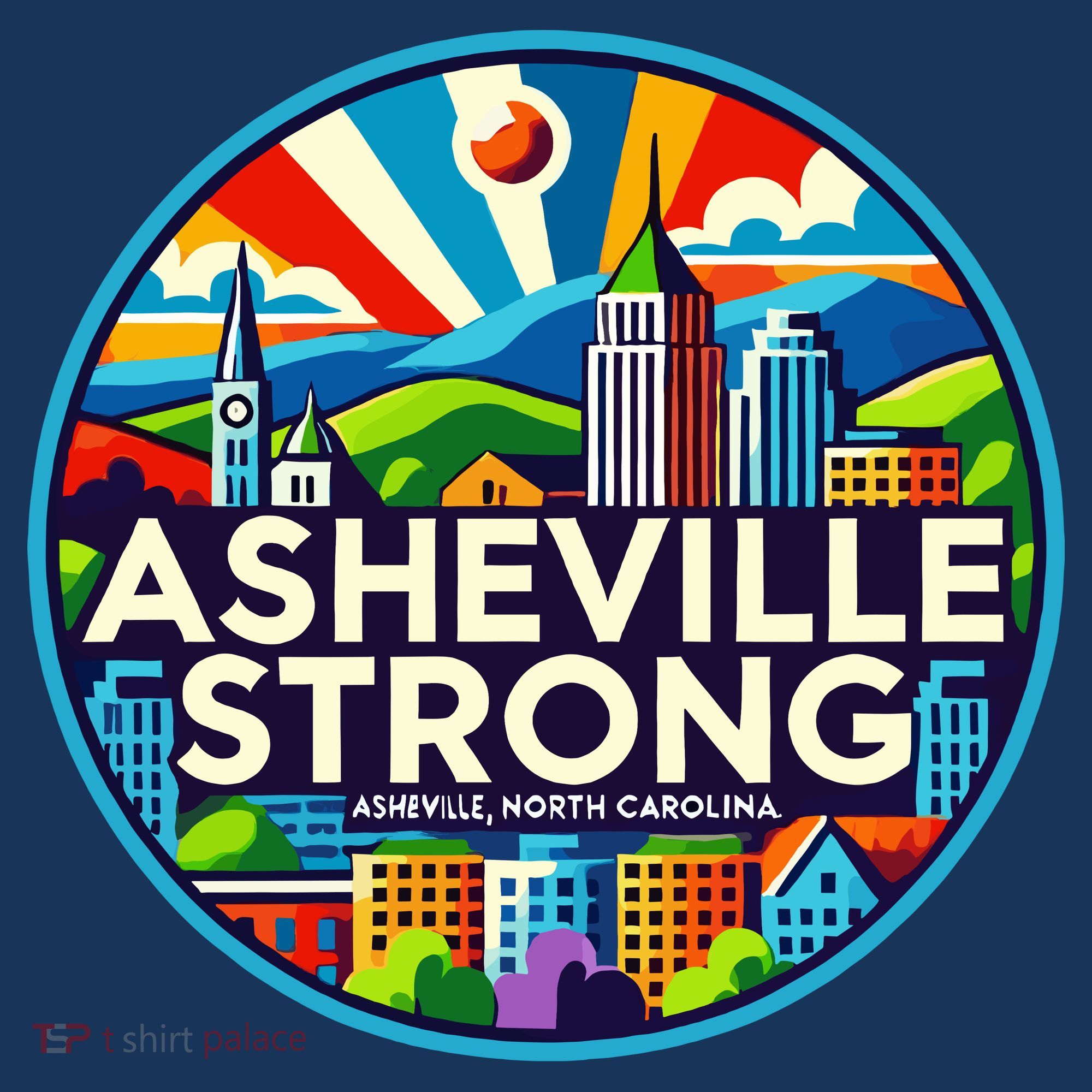 Asheville Strong Western Nc Helene Recovery Visor