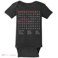 Alien Sheephead Word Search Puzzle Wordsearch Baby Bodysuit thumb 0