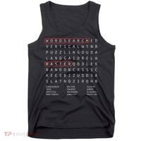Alien Sheephead Word Search Puzzle Wordsearch Tank Top thumb 0