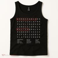 Alien Sheephead Word Search Puzzle Wordsearch Tank Top thumb 2
