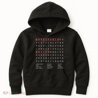 Alien Sheephead Word Search Puzzle Wordsearch Kids Hoodie thumb 0