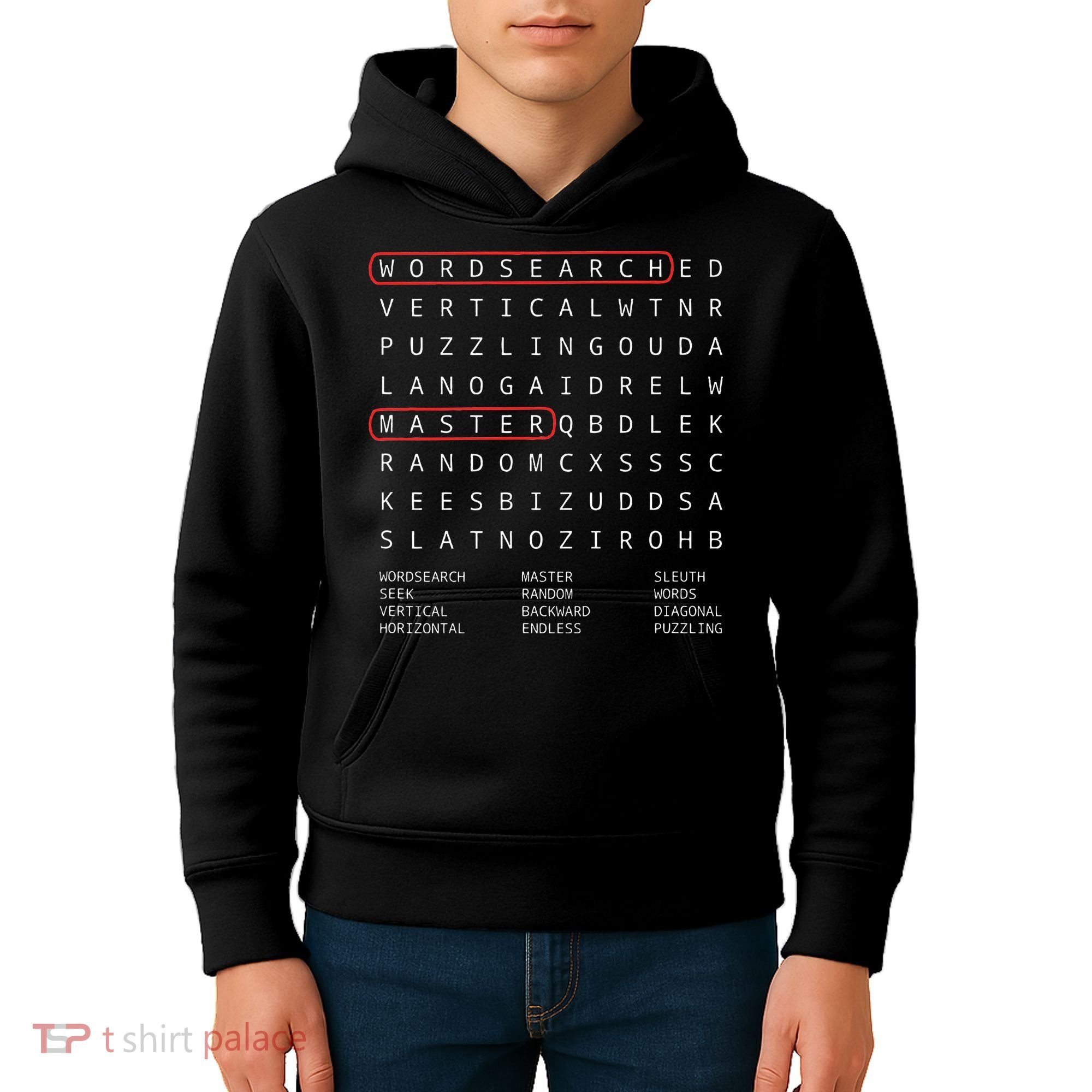 Alien Sheephead Word Search Puzzle Wordsearch Kids Hoodie