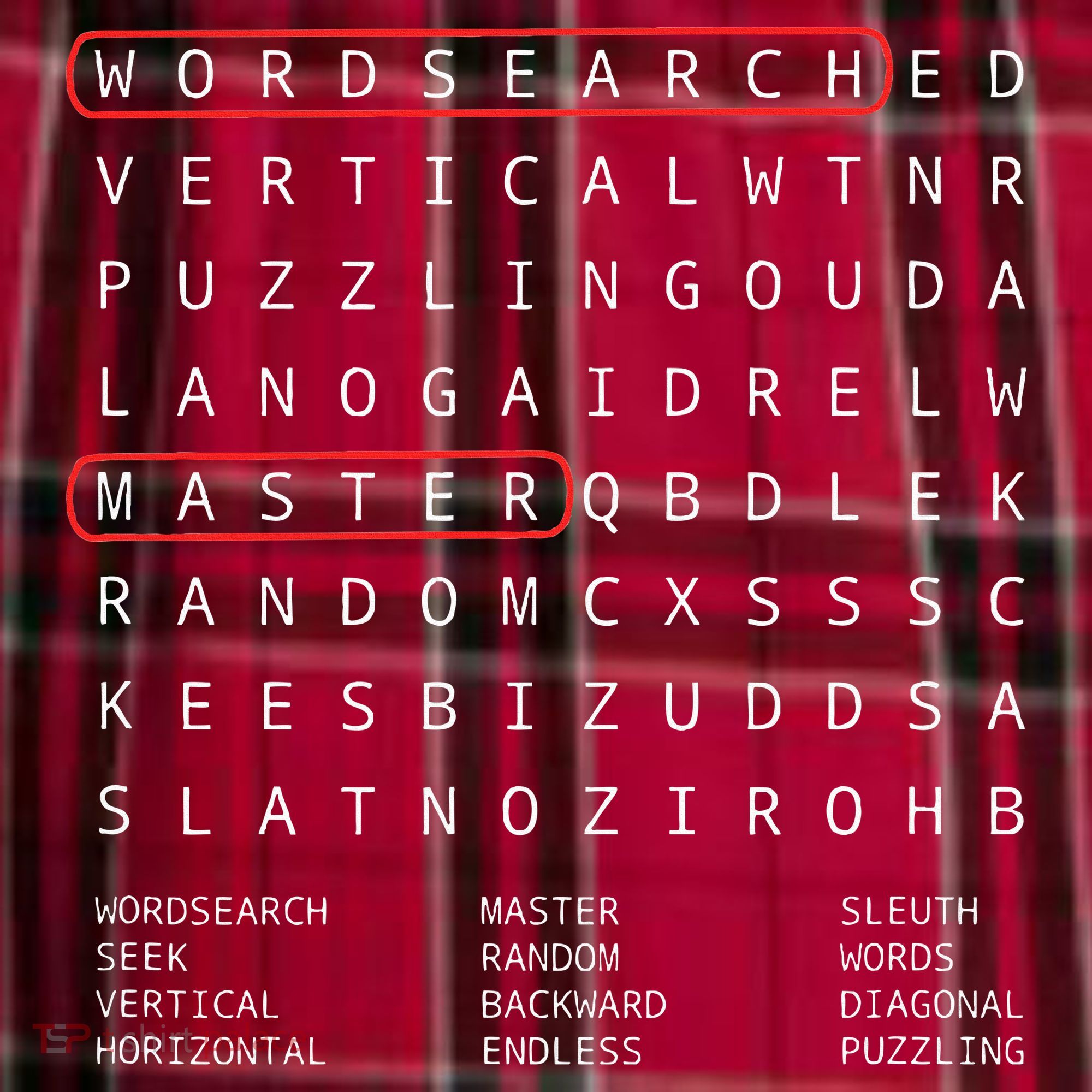 Alien Sheephead Word Search Puzzle Wordsearch Men's Flannel Plaid Pajama Pants
