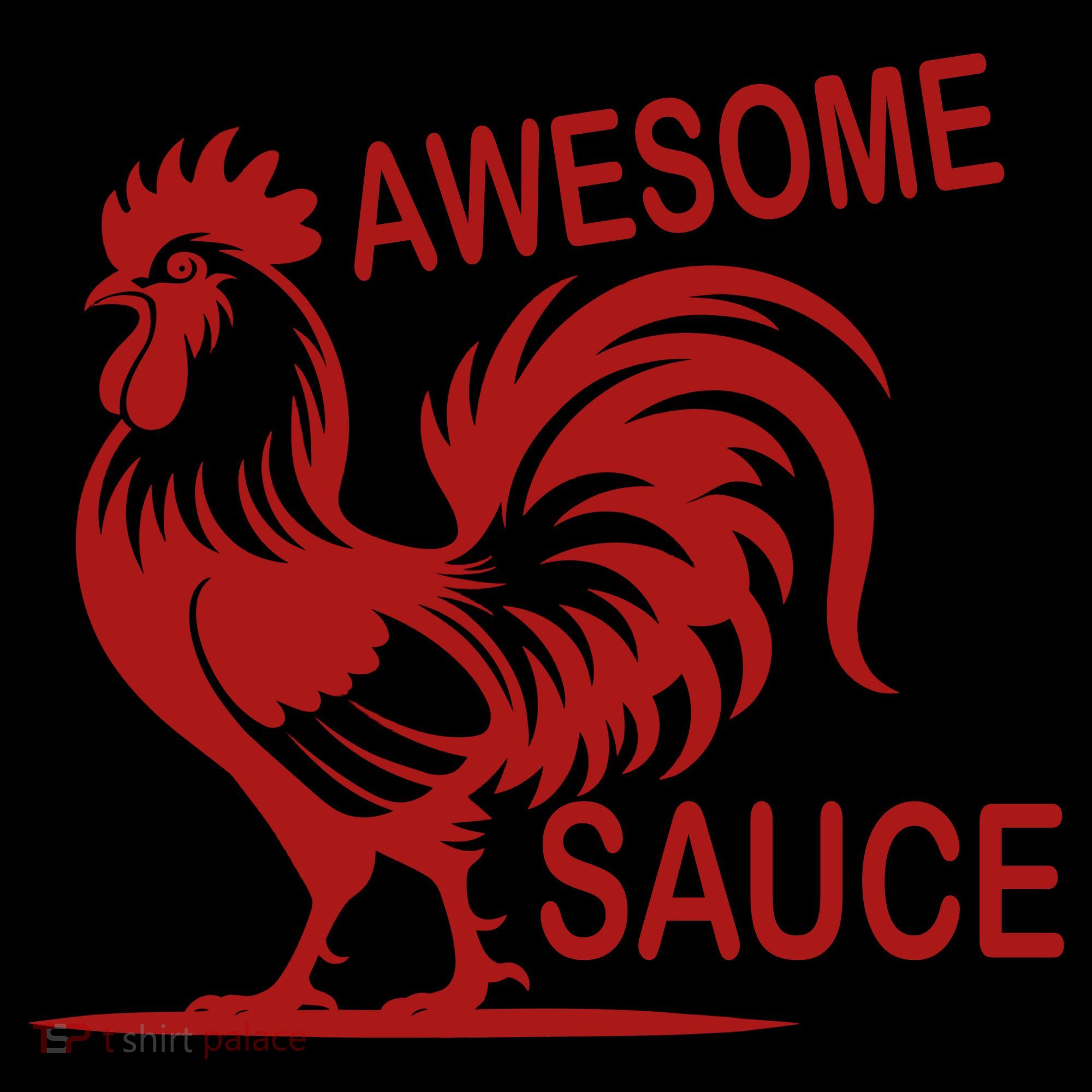 Awesome Sauce With Picture Of Rooster Coffee Mug