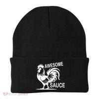 Awesome Sauce With Picture Of Rooster Beanie thumb 0