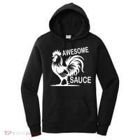 Awesome Sauce With Picture Of Rooster Women's Hoodie thumb 0