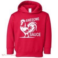 Awesome Sauce With Picture Of Rooster Toddler Hoodie thumb 0