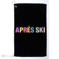 Après Ski Winter Sports Gift Golf Towel thumb 0
