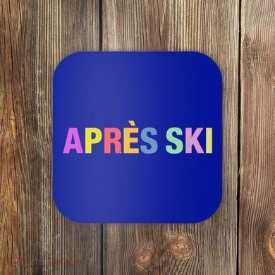 Après Ski Winter Sports Gift Coaster