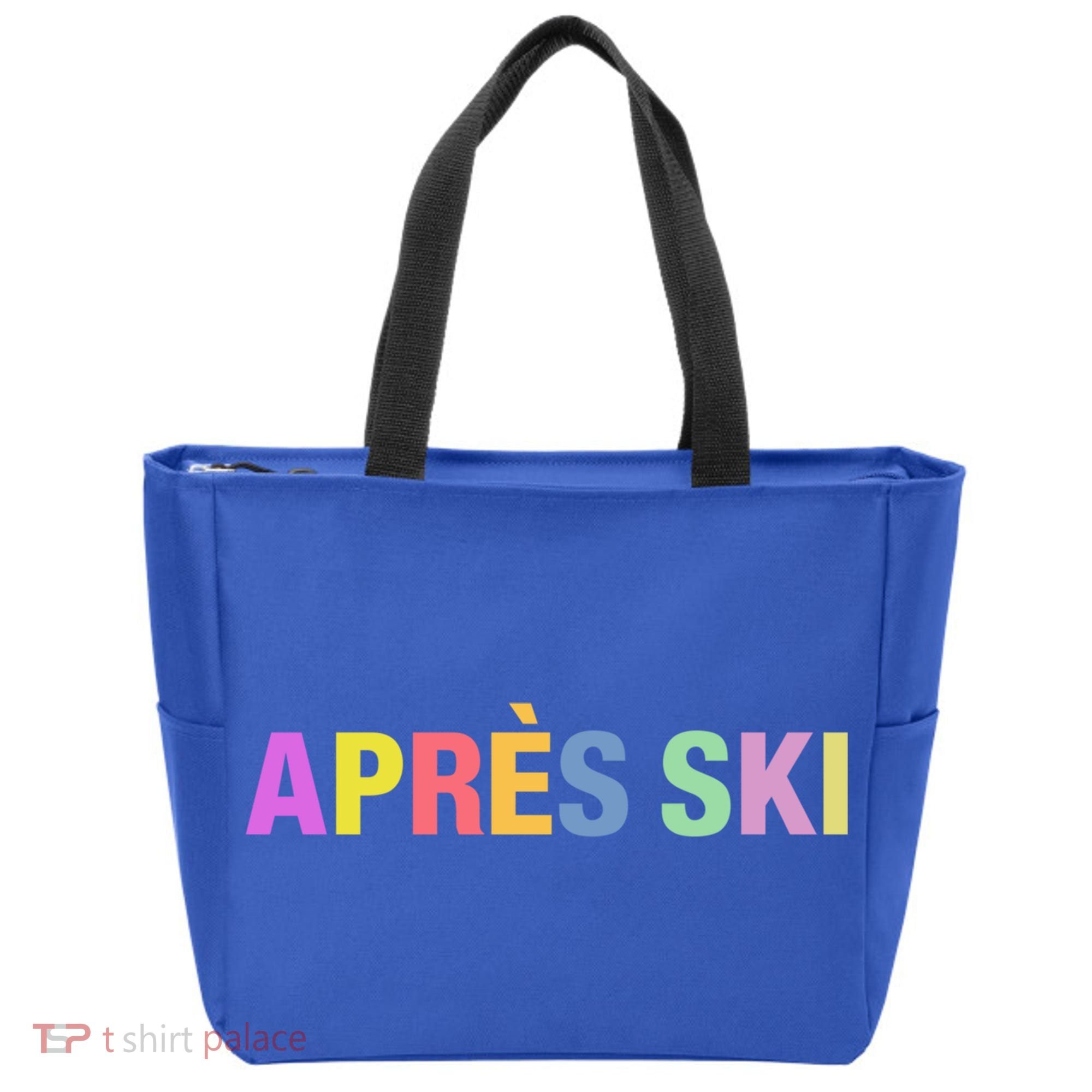 Après Ski Winter Sports Gift Tote Bag
