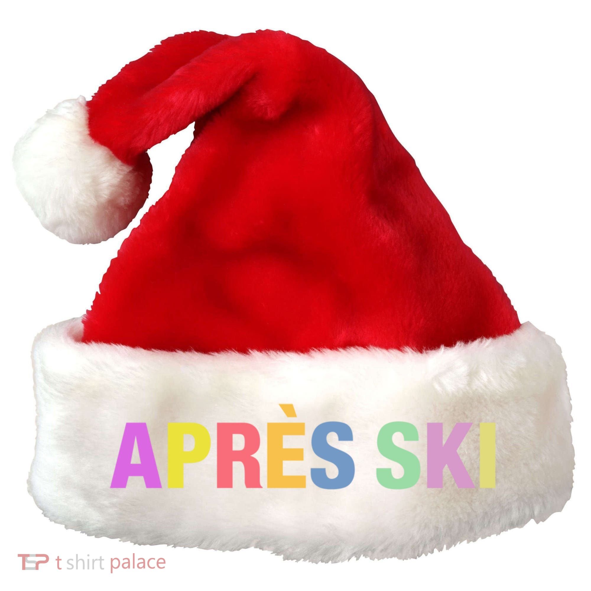 Après Ski Winter Sports Gift Santa Hat