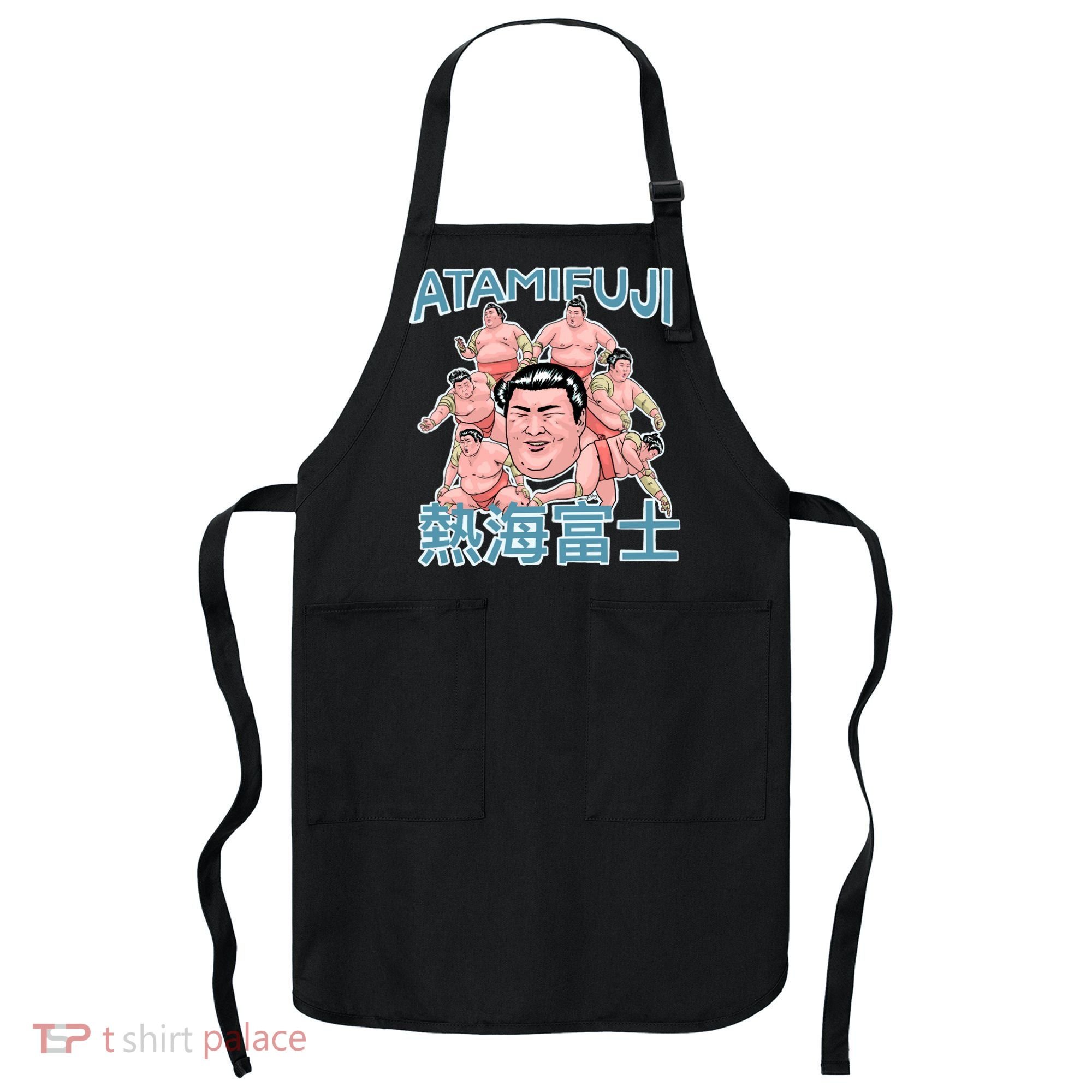 Atamifuji Sumo Wrestler Japan 熱海富士 相撲 Apron