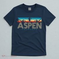 Aspen Skiing Winter Sport Colorado Ski Souvenir T-Shirt thumb 5