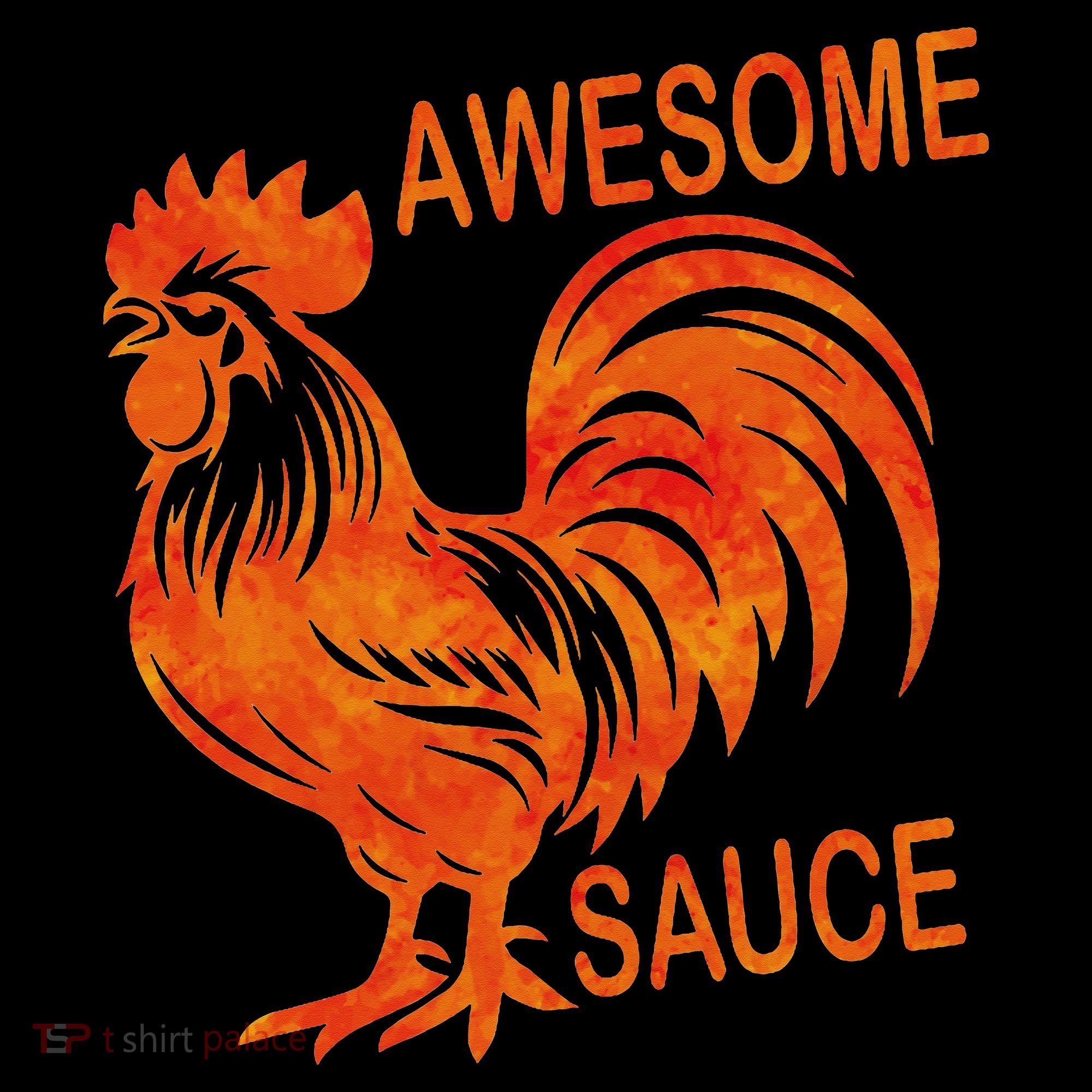 Awesome Sauce With Picture Of Rooster Coffee Mug