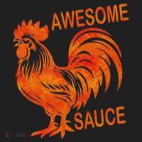 Awesome Sauce With Picture Of Rooster Hat thumb 2