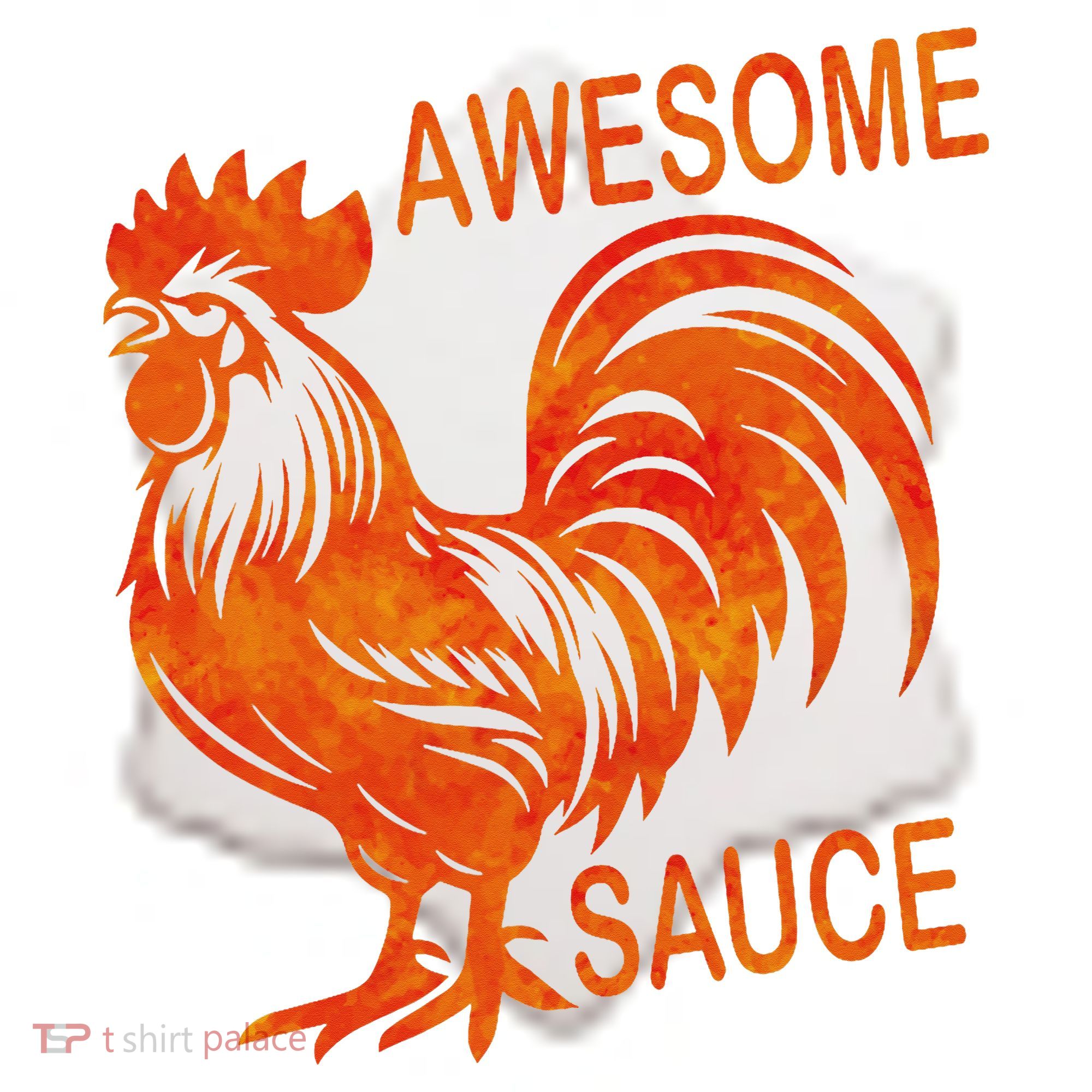Awesome Sauce With Picture Of Rooster Ceramic Ornament