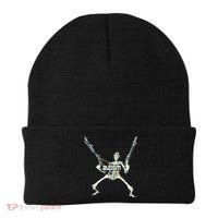 Autism Skeleton With Guns Beanie thumb 0