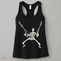 Autism Skeleton With Guns Women's Tank Top thumb 3