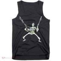 Autism Skeleton With Guns Tank Top thumb 0