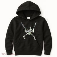 Autism Skeleton With Guns Kids Hoodie thumb 0
