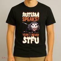 Autism Speaks Yeah I Never Stfu T-Shirt thumb 3
