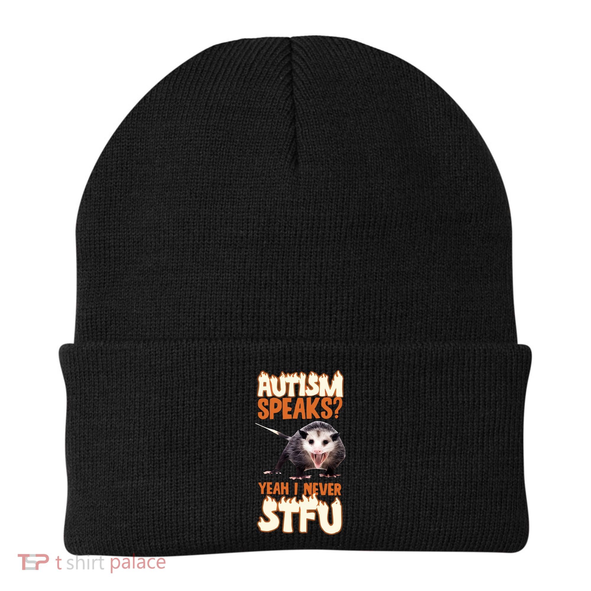 Autism Speaks Yeah I Never Stfu Beanie