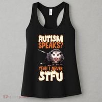 Autism Speaks Yeah I Never Stfu Women's Tank Top thumb 3