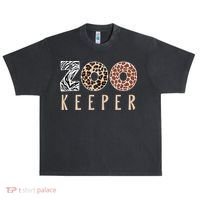 African Savanna Zoo Animal Costume Zookeeper Urban Oversized Heavyweight T-Shirt thumb 0