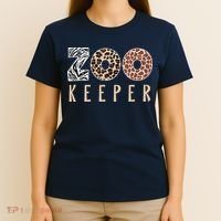 African Savanna Zoo Animal Costume Zookeeper T-Shirt thumb 4