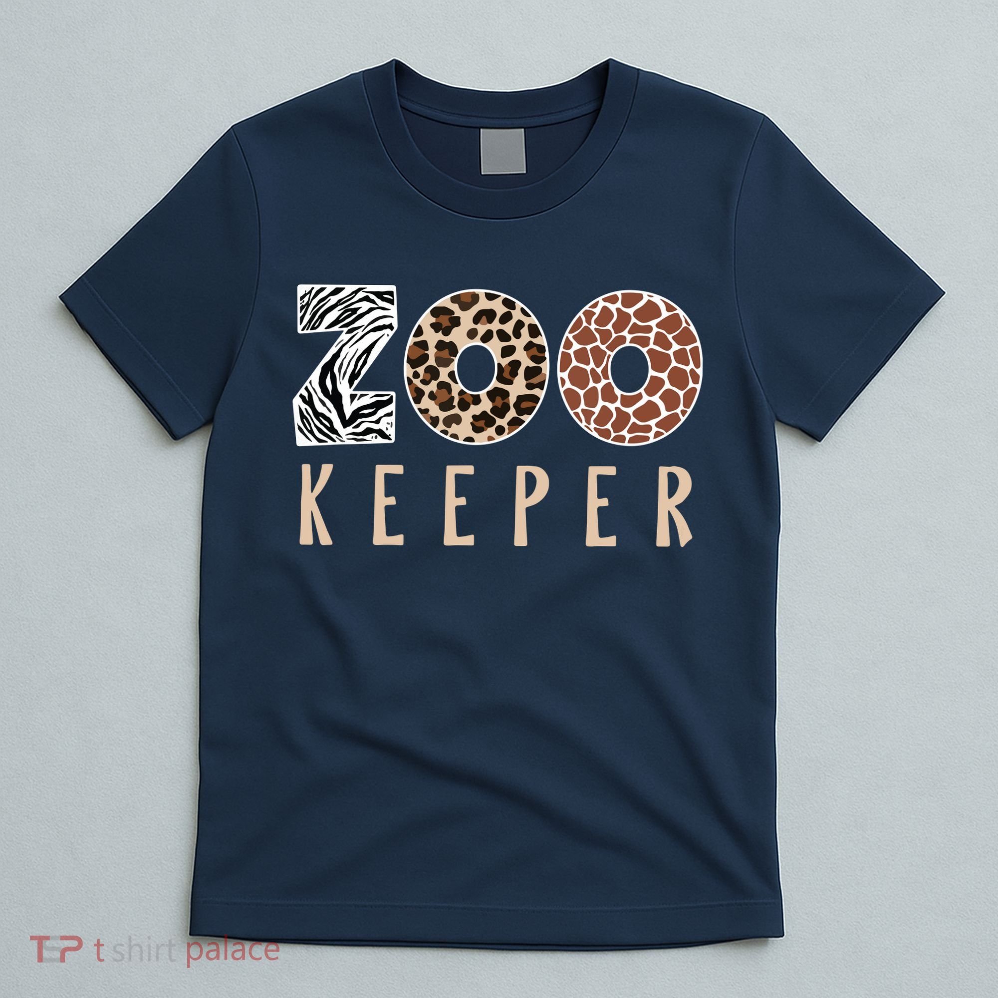 African Savanna Zoo Animal Costume Zookeeper T-Shirt