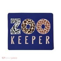 African Savanna Zoo Animal Costume Zookeeper Mousepad thumb 0