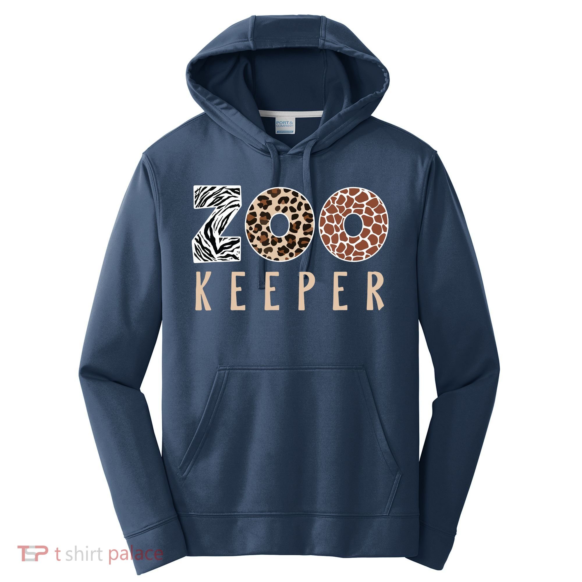 African Savanna Zoo Animal Costume Zookeeper Performance Fleece Hoodie