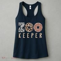 African Savanna Zoo Animal Costume Zookeeper Women's Tank Top thumb 3