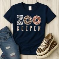African Savanna Zoo Animal Costume Zookeeper Women's T-Shirt thumb 3