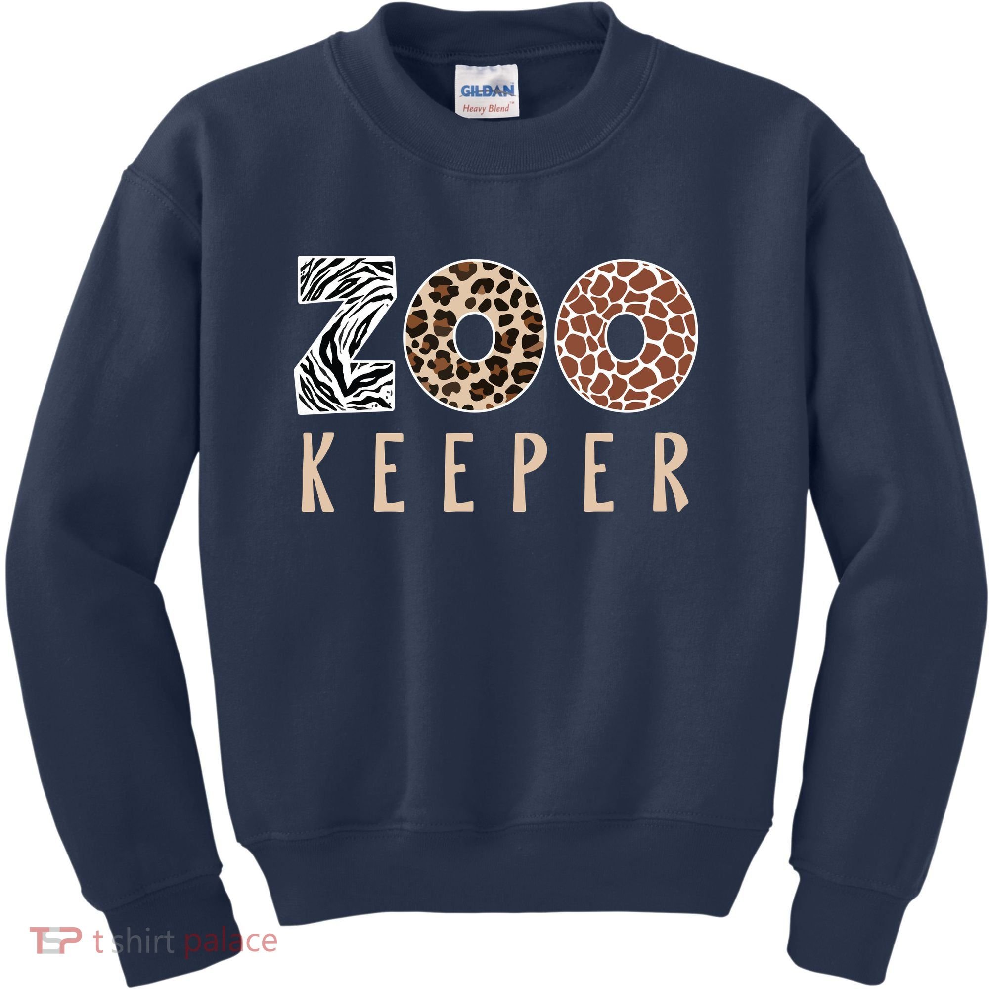 African Savanna Zoo Animal Costume Zookeeper Kids Sweatshirt
