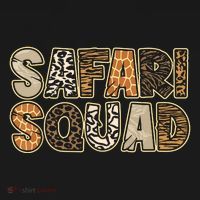 Arfica Safari Zoo Safari Squad Flexfit Unipanel Trucker Cap thumb 2