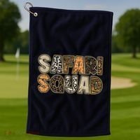 Arfica Safari Zoo Safari Squad Golf Towel thumb 1