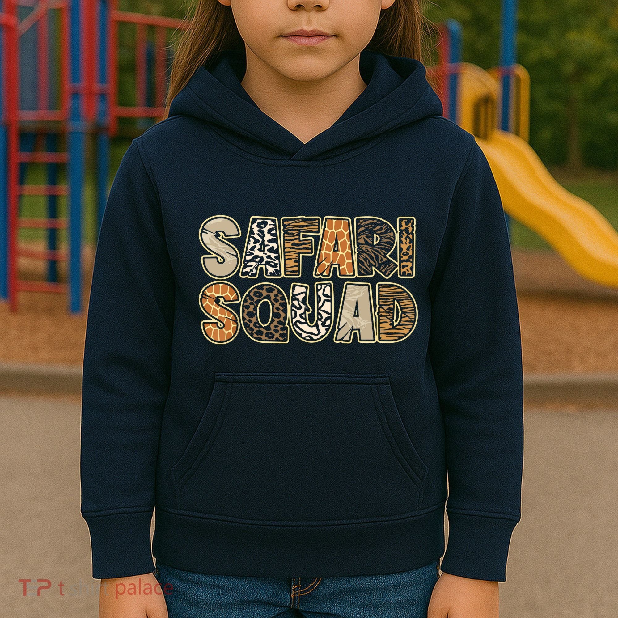 Arfica Safari Zoo Safari Squad Kids Hoodie