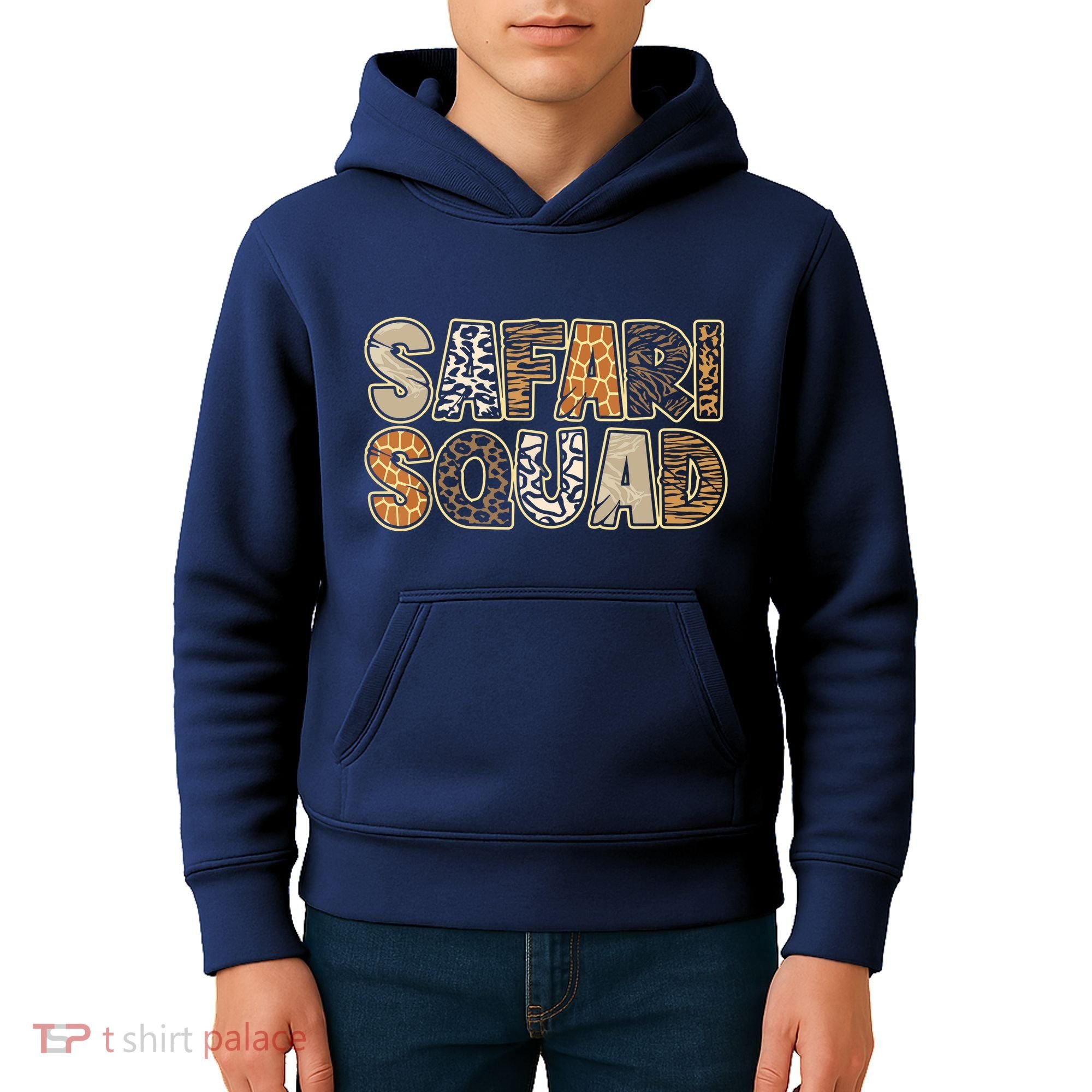Arfica Safari Zoo Safari Squad Kids Hoodie