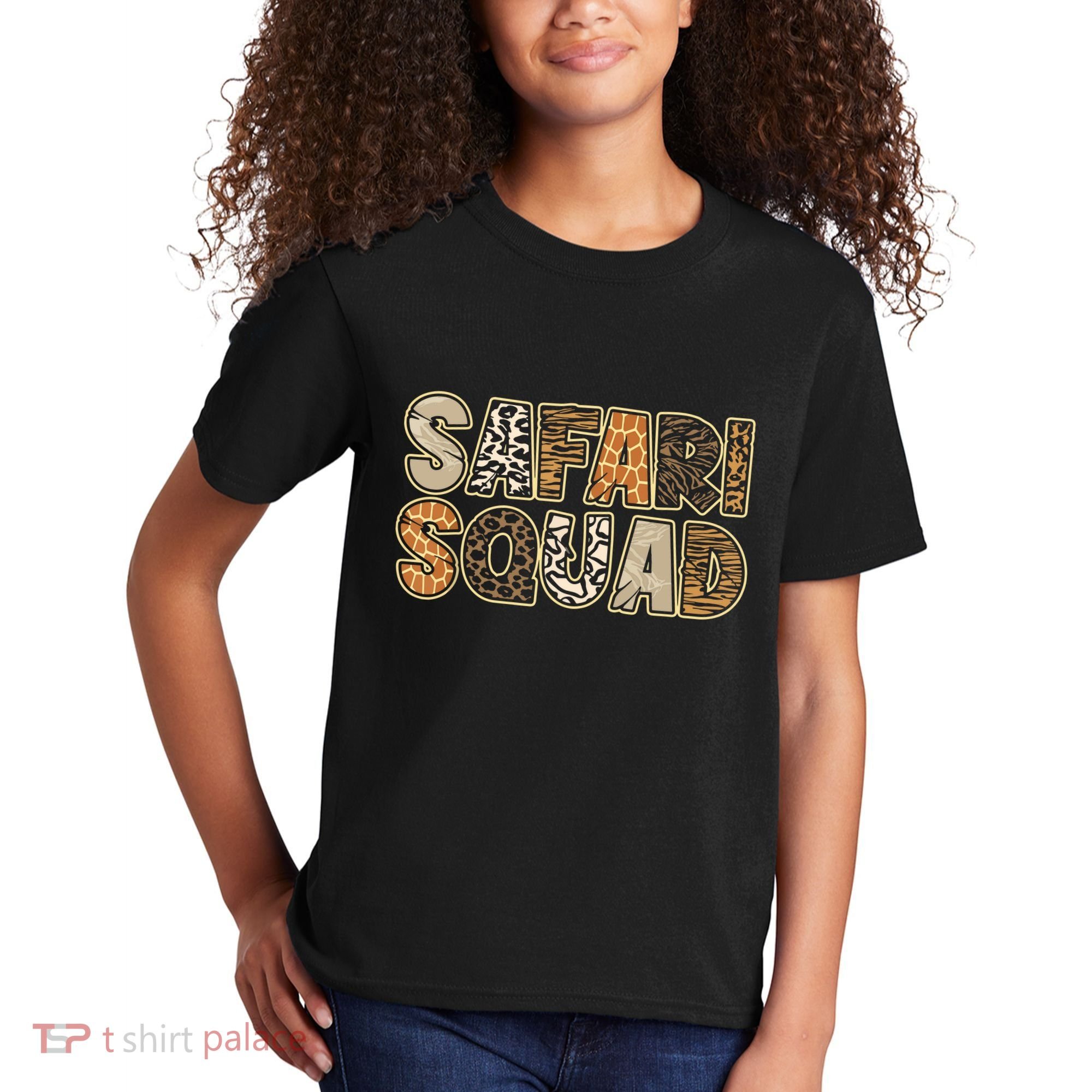 Arfica Safari Zoo Safari Squad Kids T-Shirt