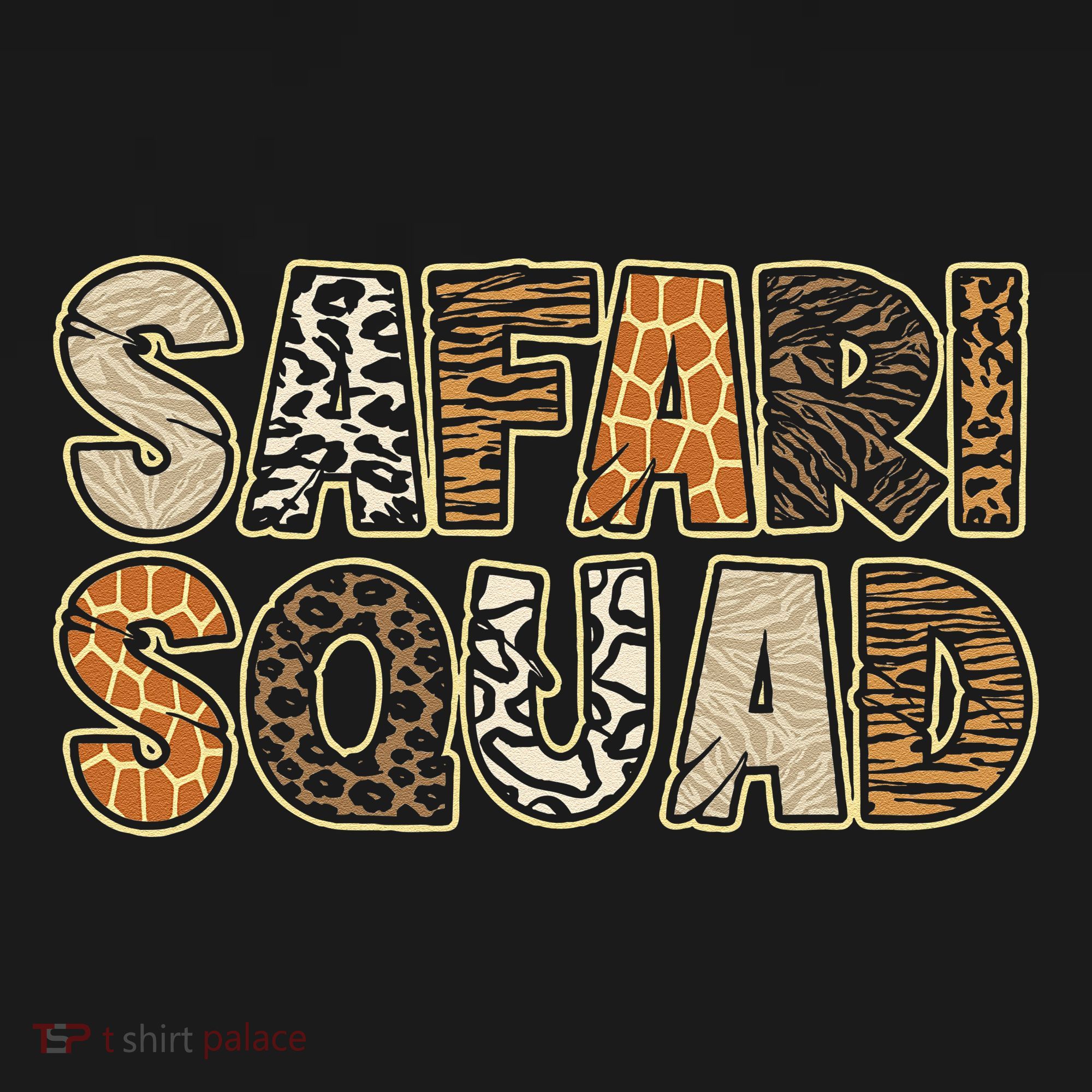 Arfica Safari Zoo Safari Squad Gift T-Shirt